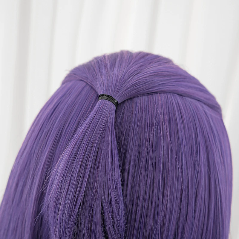 ROLECOS Spiel LOL The Unbroken Faith Yunara Cosplay Perücke 60 cm Lila Farbe Frauen Perücken Hitzebeständige Synthetische Haar