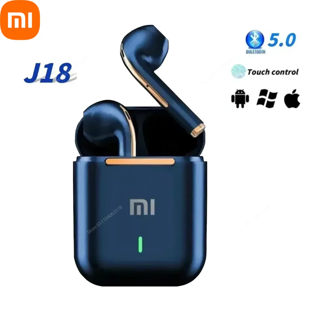 Xiaomi Mijia J18 Wireless Bluetooth Headphones TWS in Ear Stereo Sports Earphone Ture Wireless Bluetooth Headset Game for IPhone