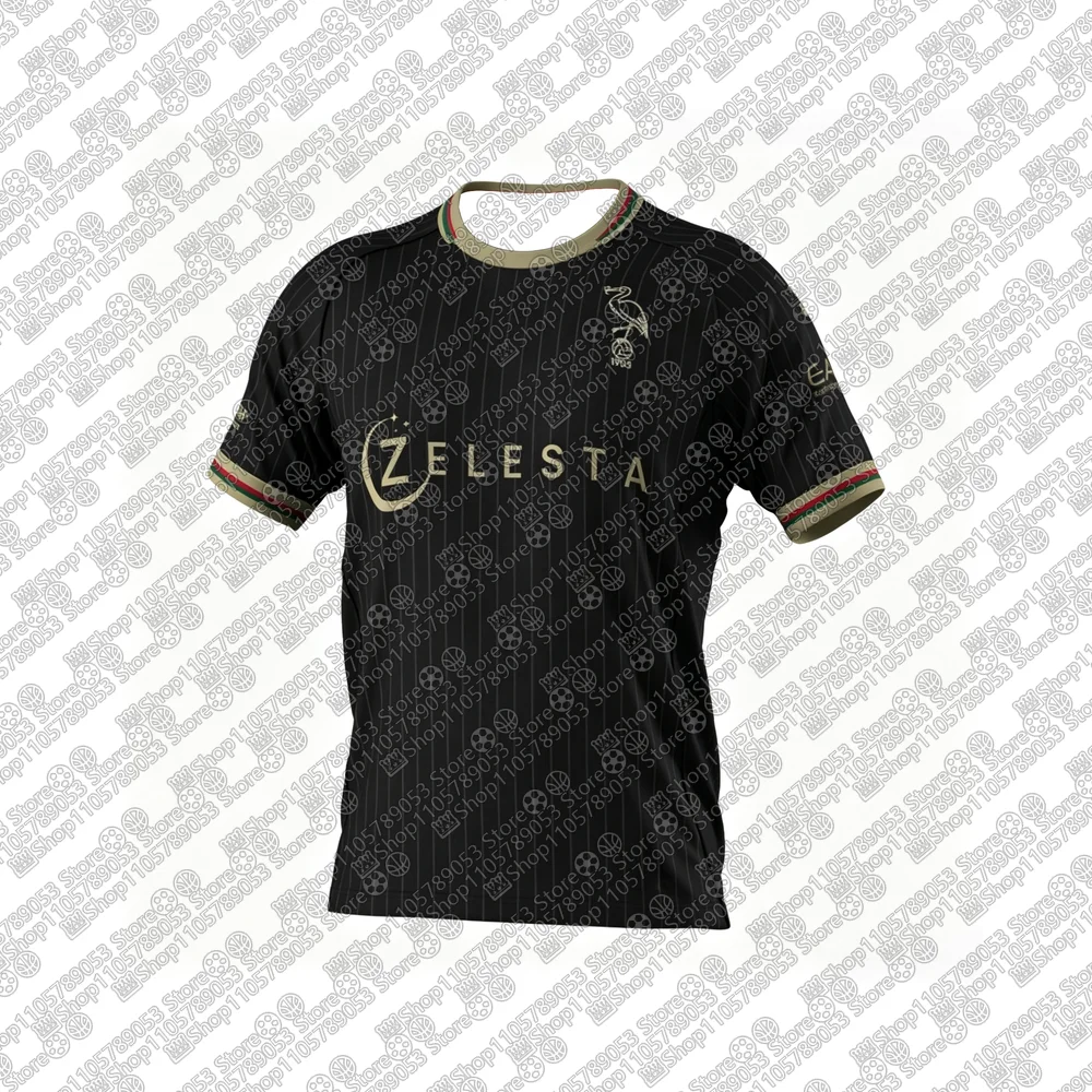 2026-27 Heren Kinderen Jongens Ademend Snel-drogend Voetbal T-shirt Top Volwassen Thuisshirt Sport Uitshirt A-ADO Den Haag Voetbalshirt