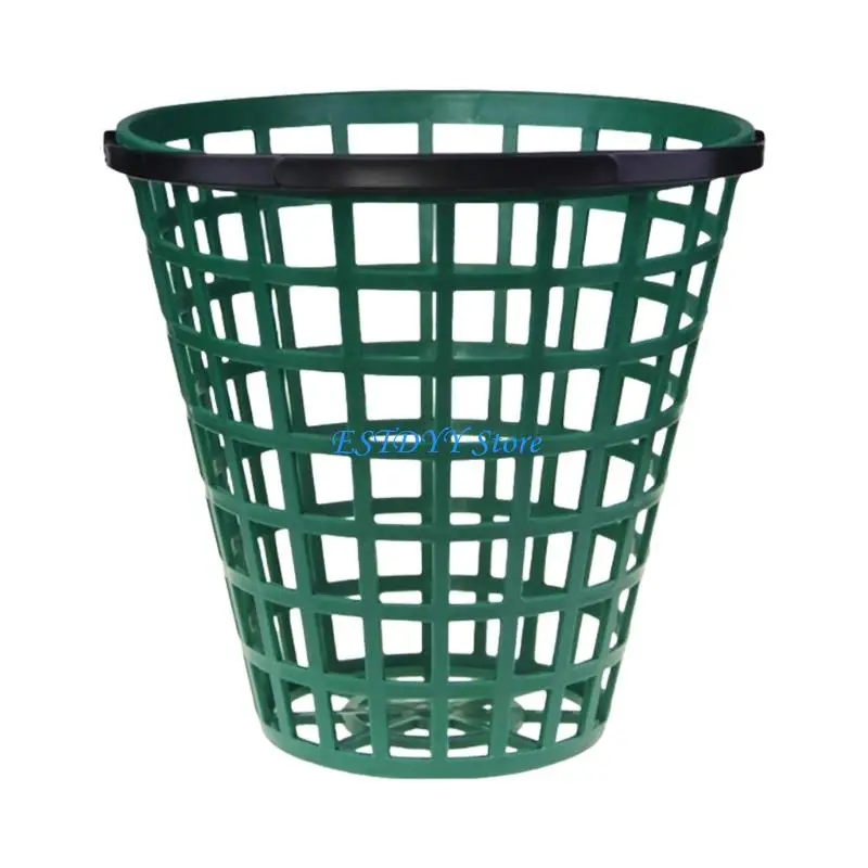 G6DE Durability Plastic Golf Training Basket Portable Rotatable Grip Golf Ball Basket