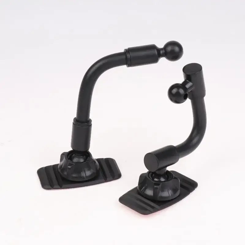 1 conjunto de suporte para painel de carro, para-brisa, celular, 17mm, base de braço de cabeça esférica para suporte de telefone de carro, nano cola, 