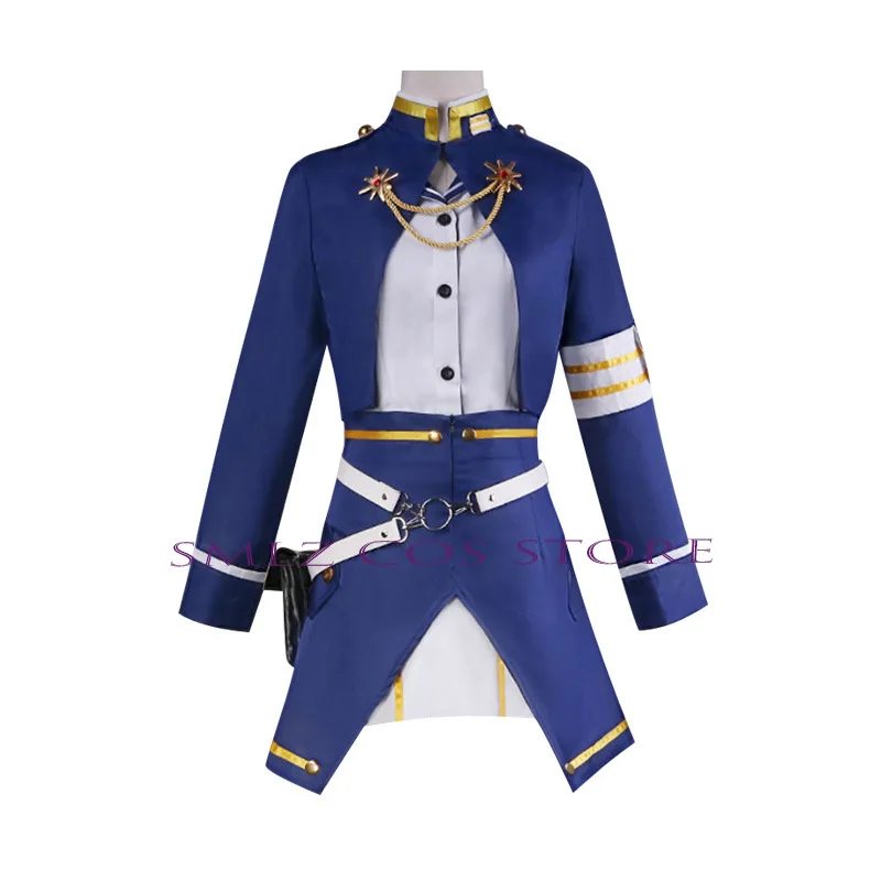 86 Eighty Six Cosplay Costume pour femme, Anime Vladilena Milize, Savon sanglant militaire, Uniforme, Tenues d'Halloween, Perruque