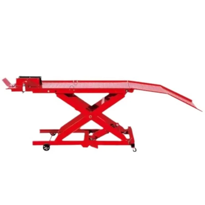 

2025 New Style1000 Lbs Hydraulic Jack Repair Motorcycle Lift Table With Scissor Design For Maintenance And Support