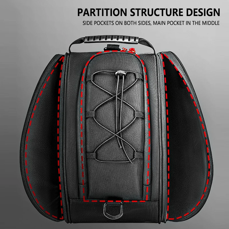 New Scooter Tunnel Bag Waterproof Navigation Tank Bag Tool Bag For
