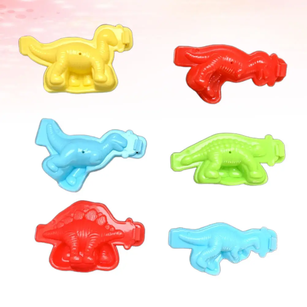 

Набор из 12 формочек для пластилина «Милые мультяшные динозавры»: тонкая работа, яркие цвета, удобная ручка для лепки из песка и пластилина, веселое моделирование