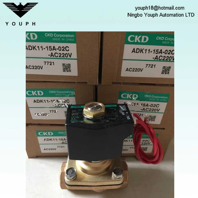 CKD Original ADK11-15A-02ES ADK11-20A-02ES ADK11-25A-02ES-DC24V ADK11-15A-03A  ADK11-20A-03A ADK11-25A-03A-DC24V Solenoid Valve - AliExpress