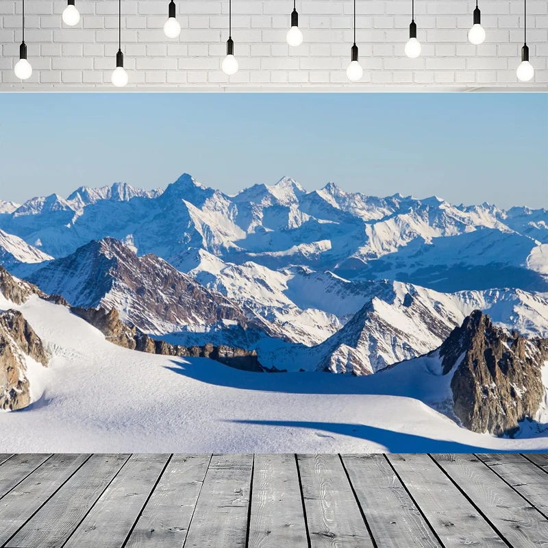 Snowy Mountain Phot… - image