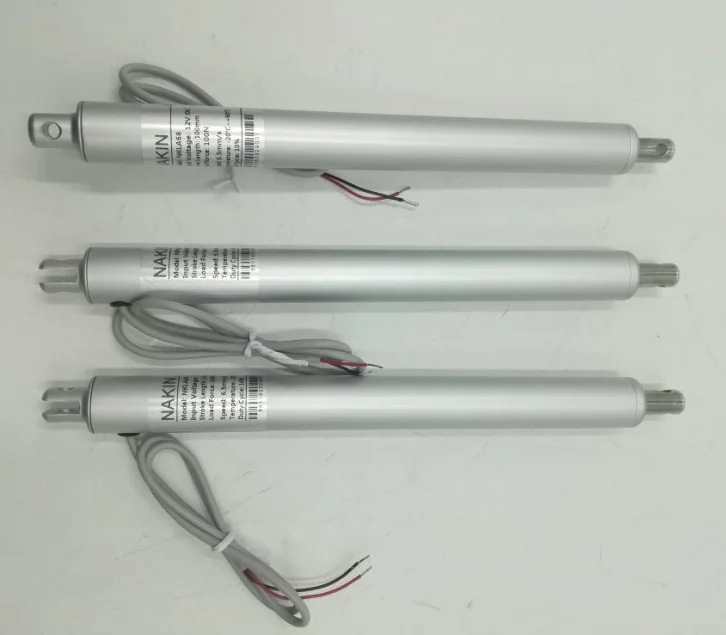 Atuador linear tubular 12V /24V DC Atuador linear elétrico à prova d'água