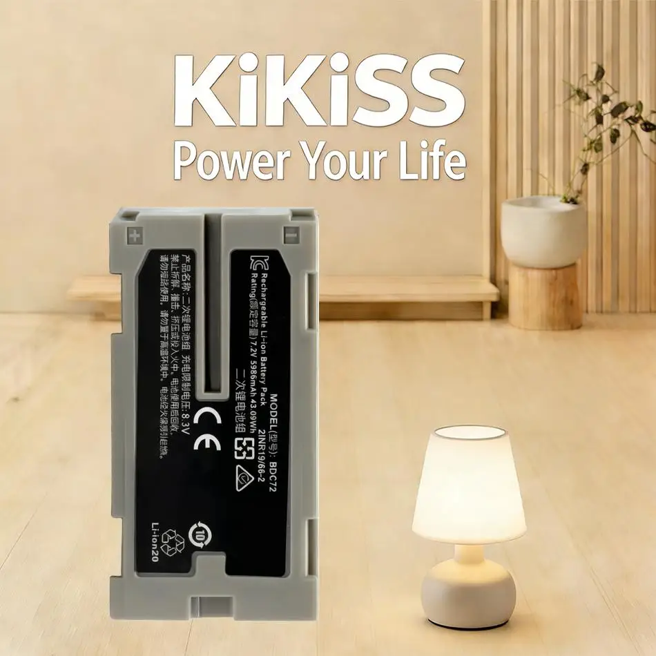 

Аккумулятор BDC72 5986 мАч для Sokkia 3D Pipe Laser TP-L6, Topcon Total Station GM-52, RC-5, Layout Navigator LN-150