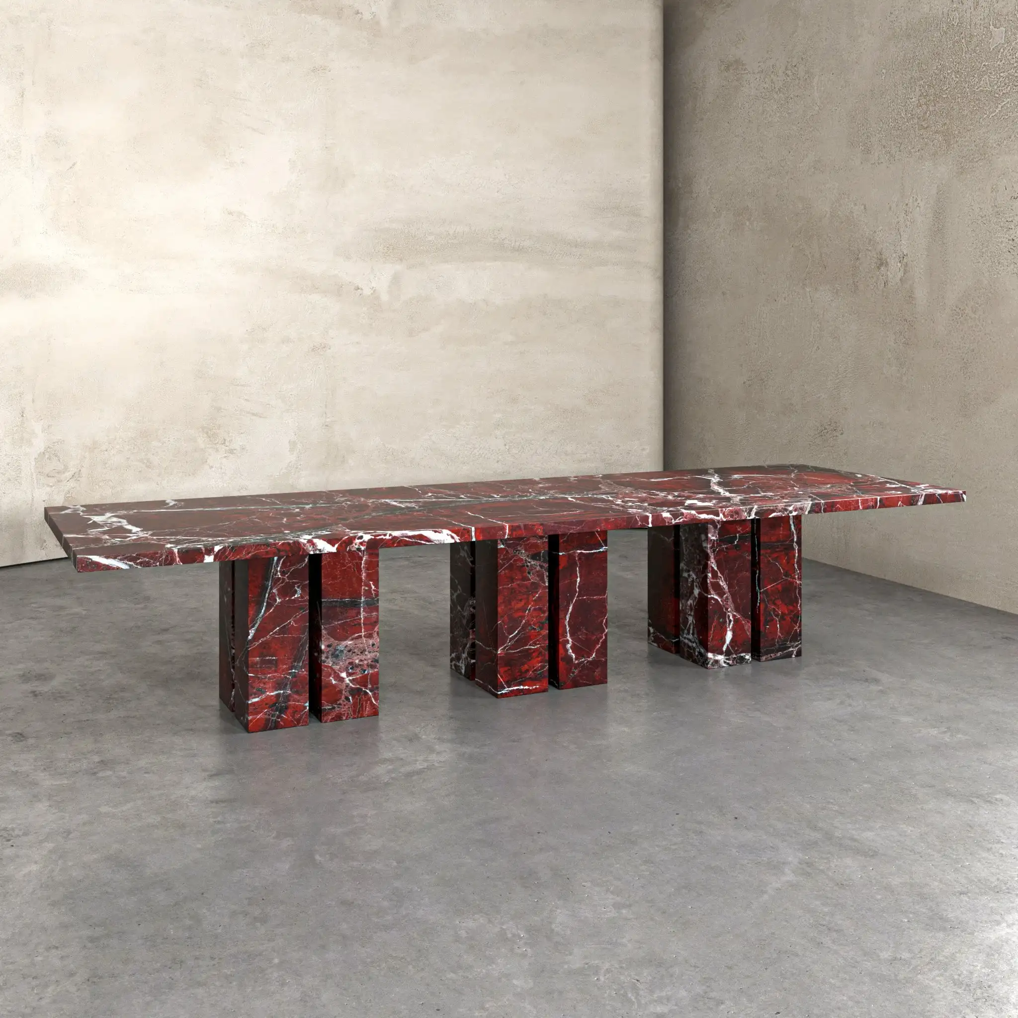 D #    Mesa de Comedor de Lujo Ligero Calacatta Viola Negra, Diseño Escandinavo Moderno, Muebles de Comedor para Uso en Taller 8