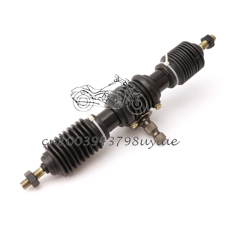 

300mm Power Steering Gear Shaft Rack Pinion Assembly For DIY China Go Kart Buggy Karting ATV UTV Bike Parts