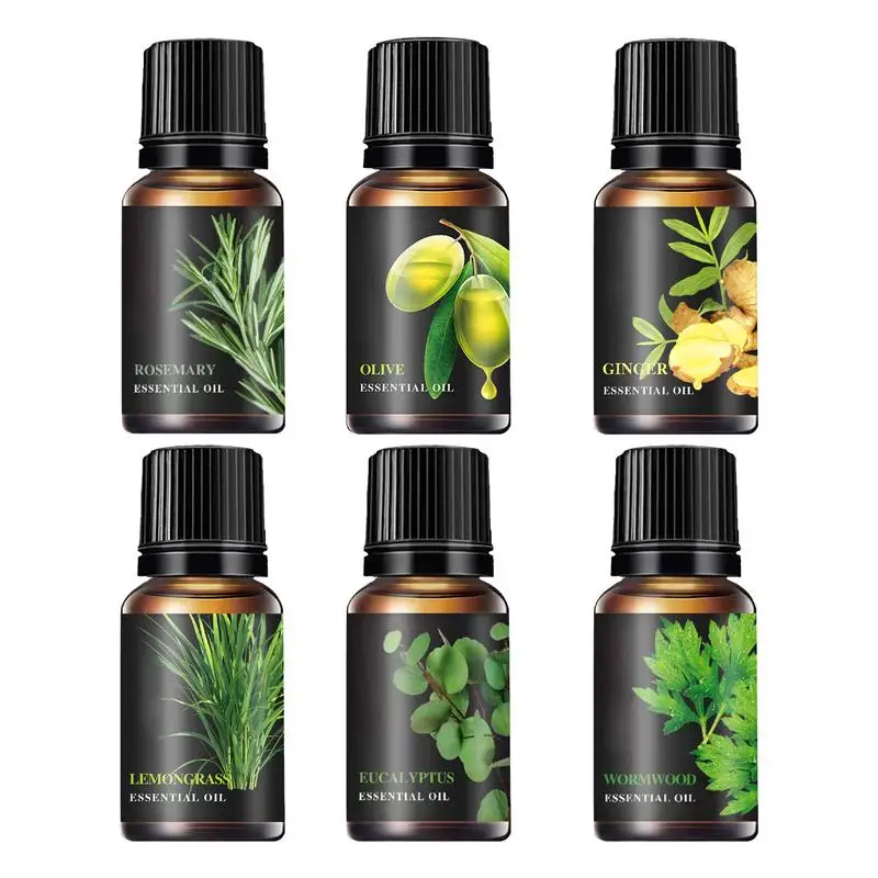 10ml Car Natural Plant Essential Oil for Car Air Freshener Diffuser Humidifier Refill Perfume Flavoring for Car Auto Accessories