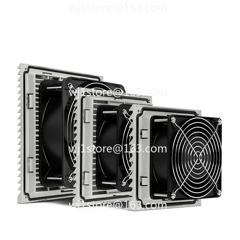 Industrial Cabinet Cooling Fan 220V Ventilation Filter Net Distribution Box Control Cabinet Electric Cabinet Fan Louver