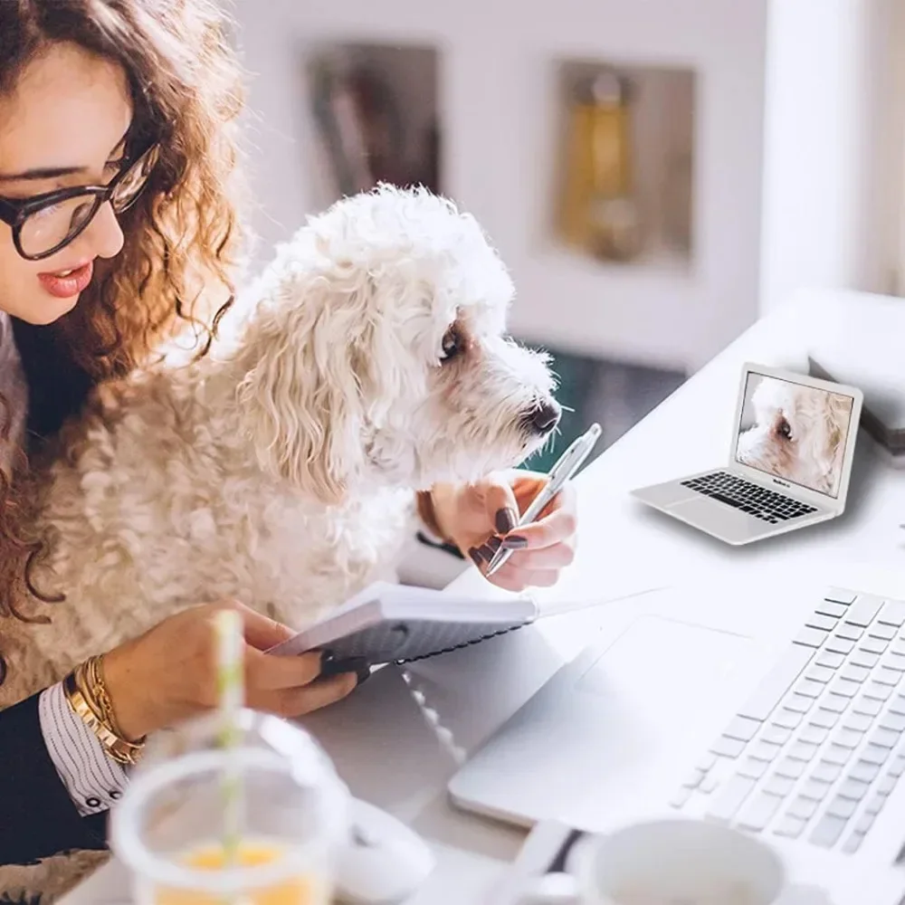 Foldable Mirror Tiny Computer Shape Mirrors Protable Mini Toy  Makeup Mirror Handheld Led Pocket Mirror Compact Mirrors