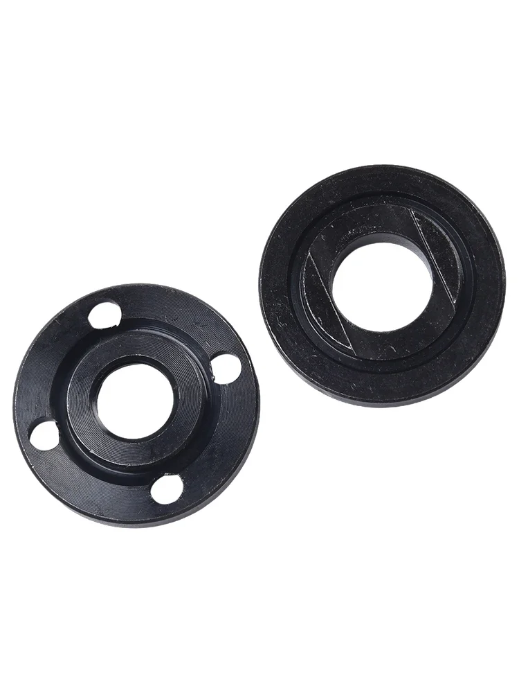 22222222Replacement Angle Grinder Metal Pressure Plate Inner Outer Flange Nut Set Tools For Angle Grinder Power Tool Accessories