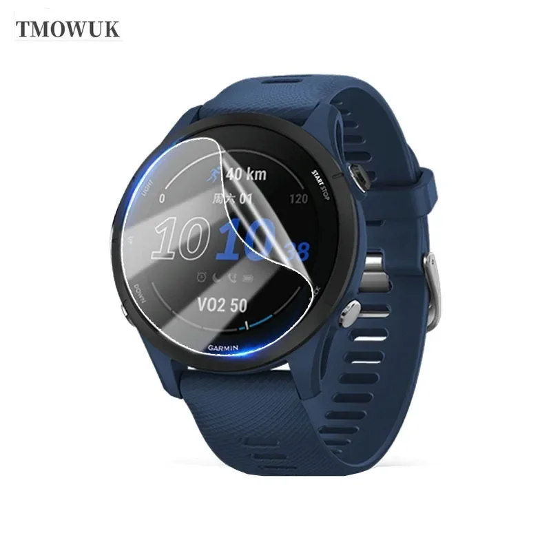 Untuk Garmin Forerunner 45 55 158 220 235 245 255 255S 620 635 Pelindung Layar Film Hidrogel TPU Lembut HD Jam Tangan Antigores Bening