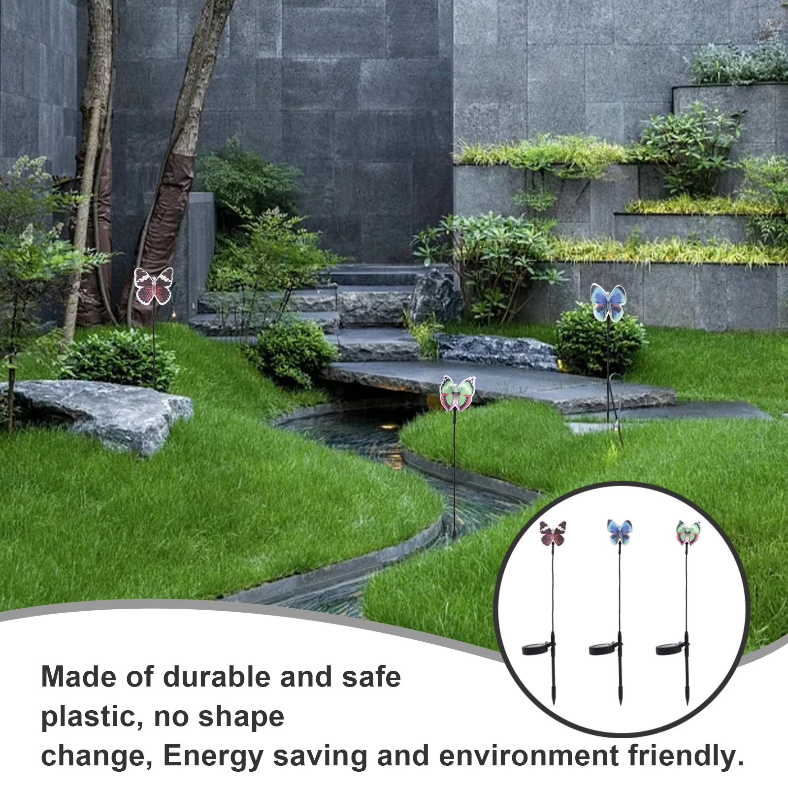 

Butterfly Decorative Garden Powered Lights Lawn L Solar Led Garden Light Lamp Solar Powered LED Waterproof