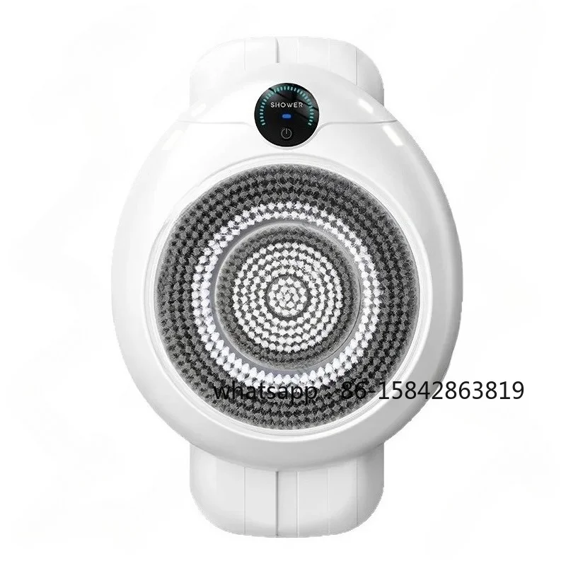 Wall-mounted Intelligent Automatic Body Cleaning Machine, Movable Design, Multi-functional Household Cleaning Device