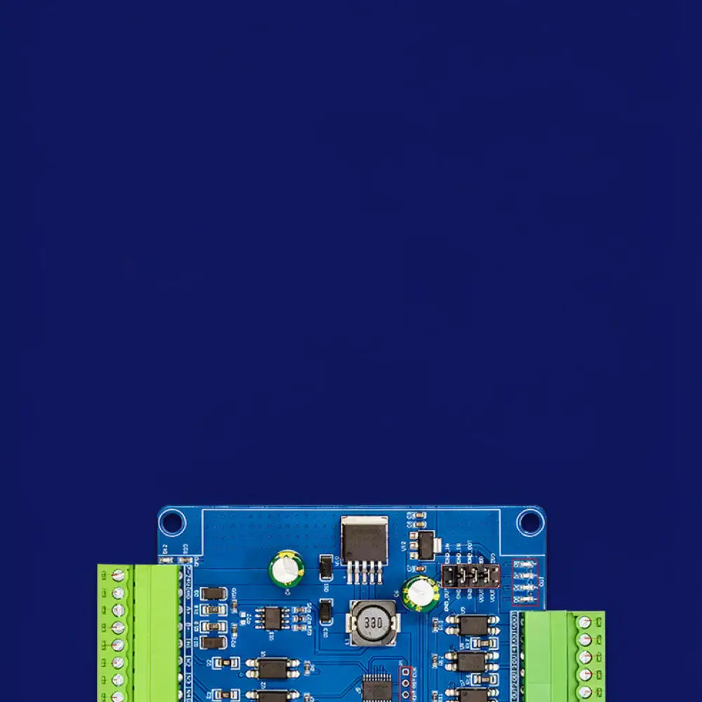 Four Channel Digital Input Module Modbus Rtu Protocol RS485 TTL UART Industrial Automation Signal Acquisition Controller