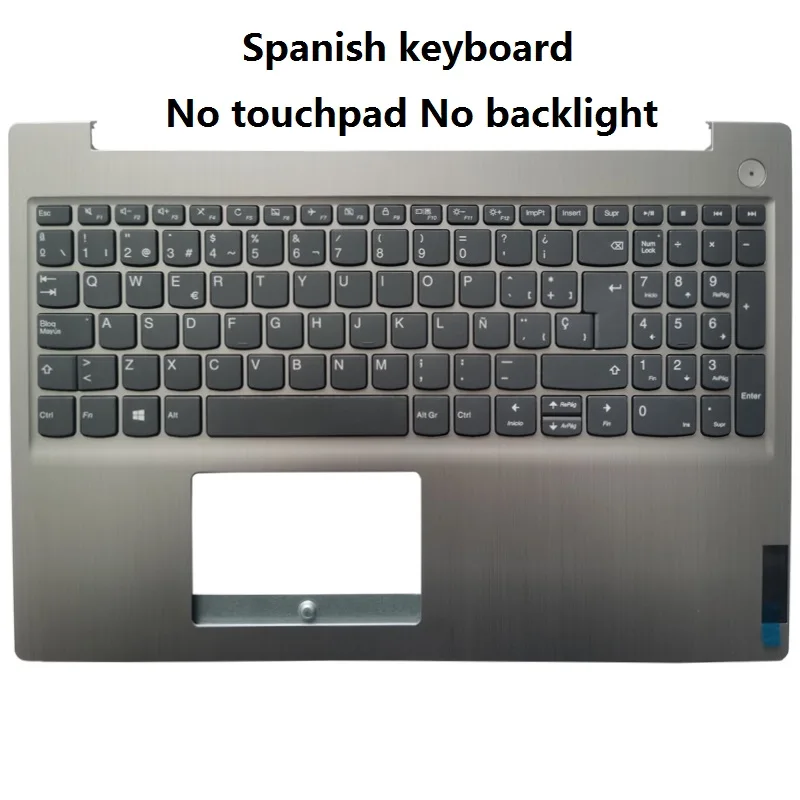 Imagem -02 - Russo Eua Reino Unido Francês Espanhol Brasil Teclado Portátil para Lenovo Ideapad 15ada05 15are05 15iml05 15iil05 15igl05 Palmrest Superior