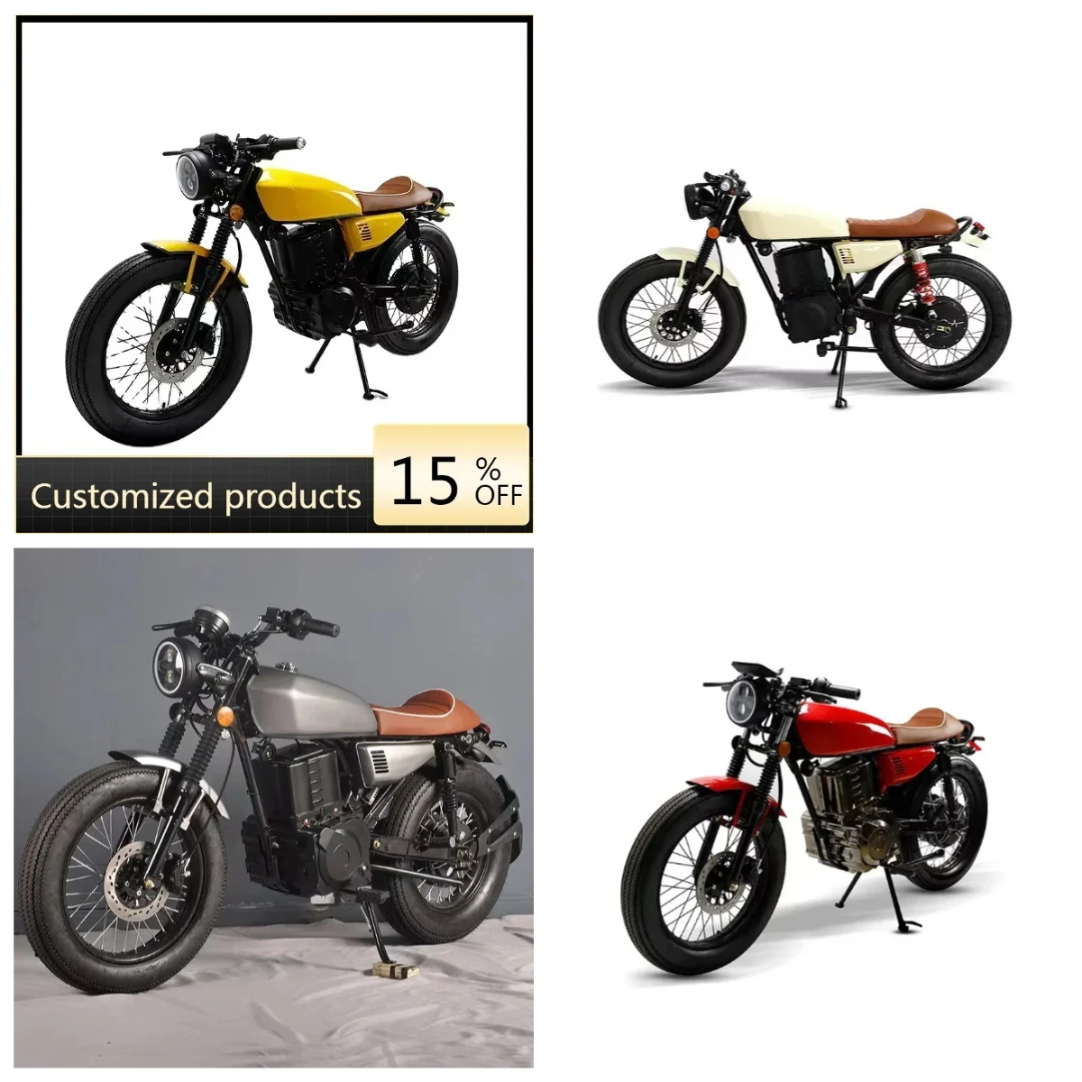 

Strovan MotorcycleChinese Retro Electric Motorcycles Off-road Retro Motorbike Electric Scooter Electric Bicycle Motorbike