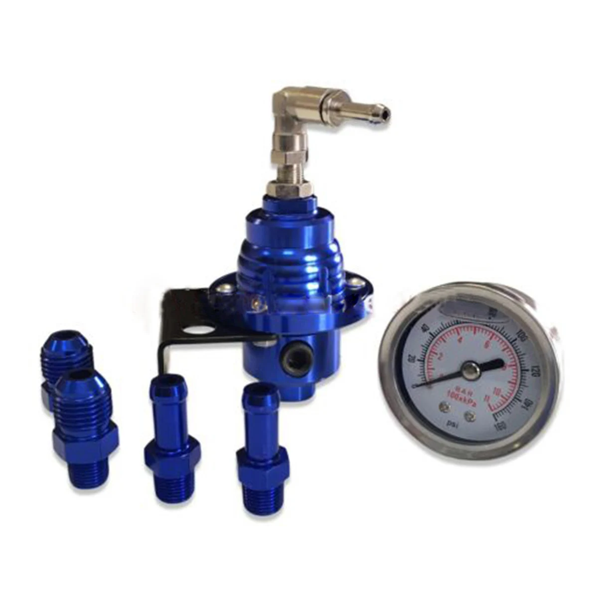 

Fuel Pressure Regulator Precision Adjustable Injection Turbo Car Fuel Pressure Regulator Car Accessories