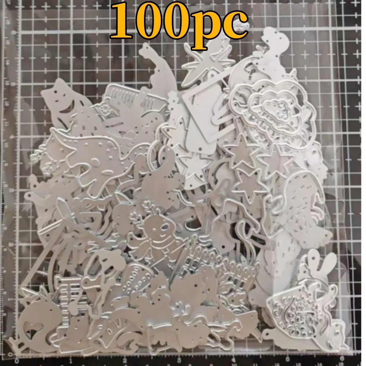 Mystery Box Randomly Selected Lucky Bags Small Animals Leaves Letters Flower Metal Cutting Dies DIY for Scrapbook Supplies