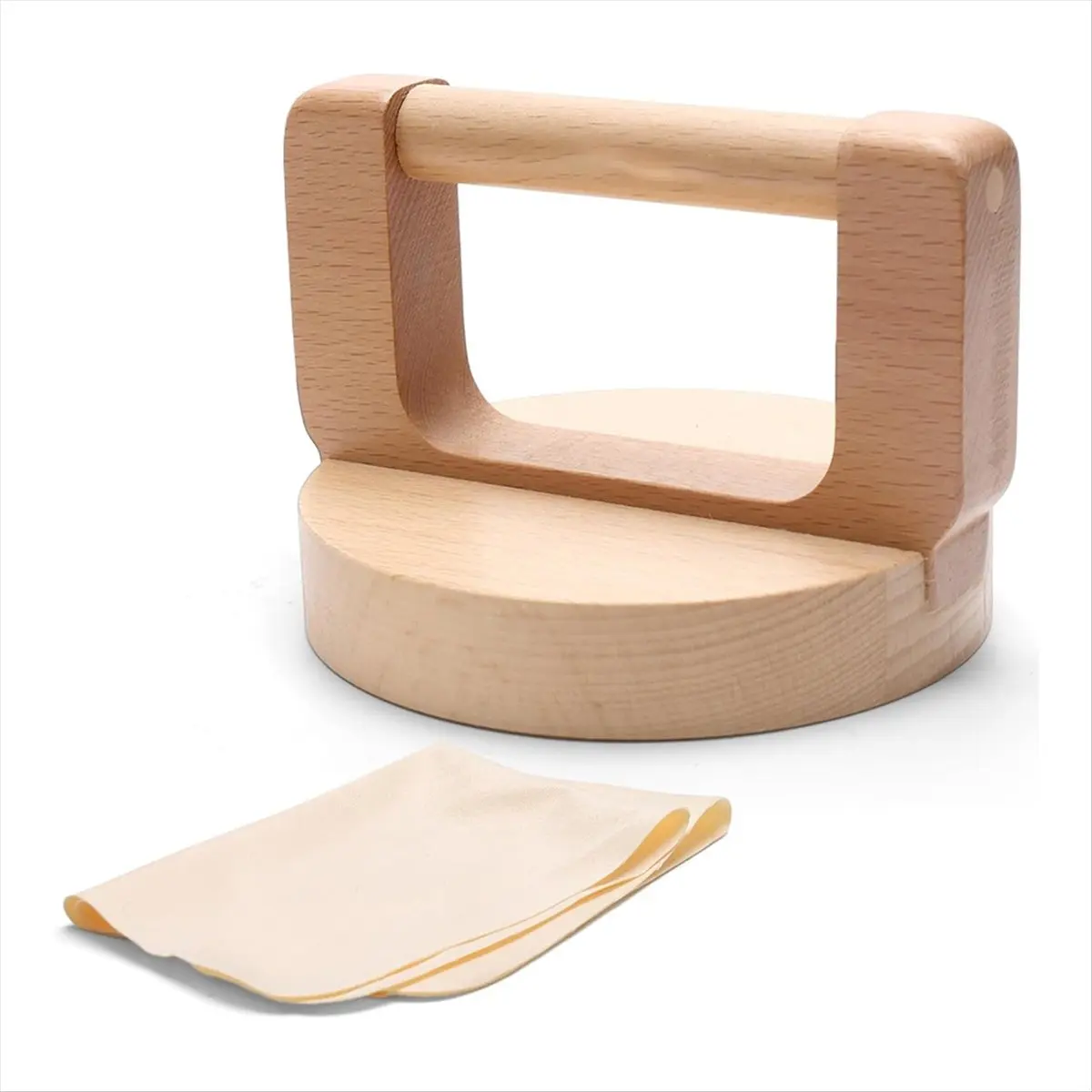 A20I 2 Pcs Block Printing Baren, Wood Baren Printmaking Tool Supplies for Printing, Crafting, Scrapbooking,Linocut