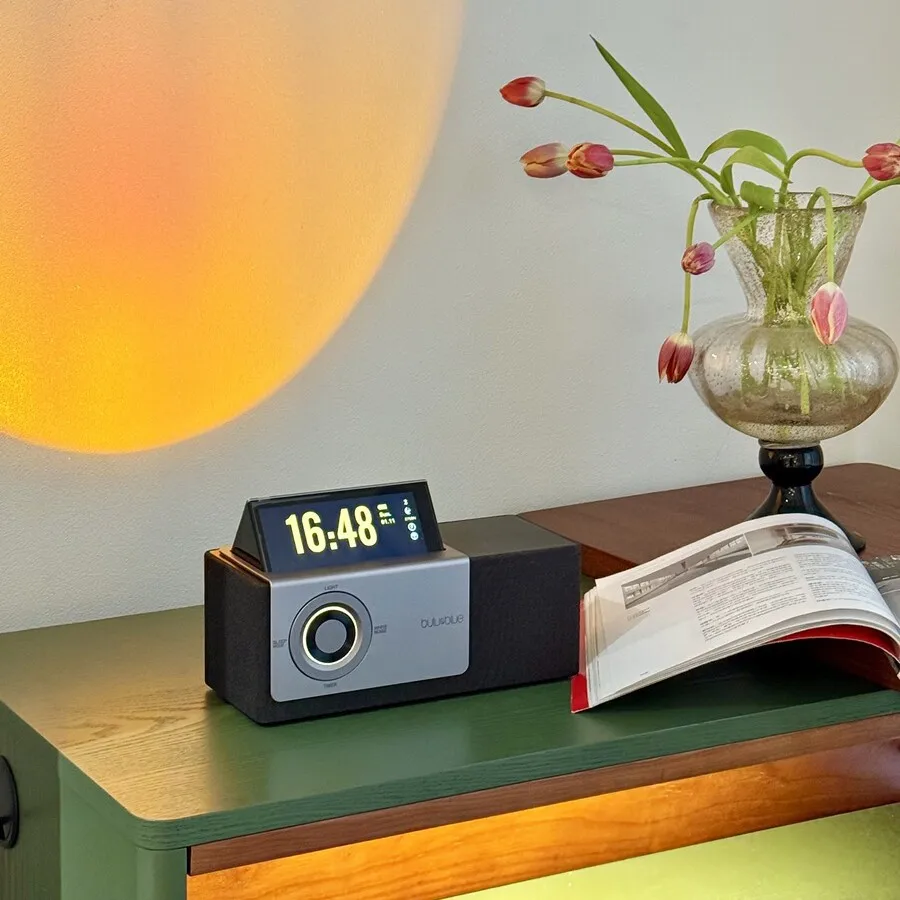 Bluetooth Speaker Sunset Light Atmosphere Bedside Audio High Sound Quality White Noise Graduation Gift Girls