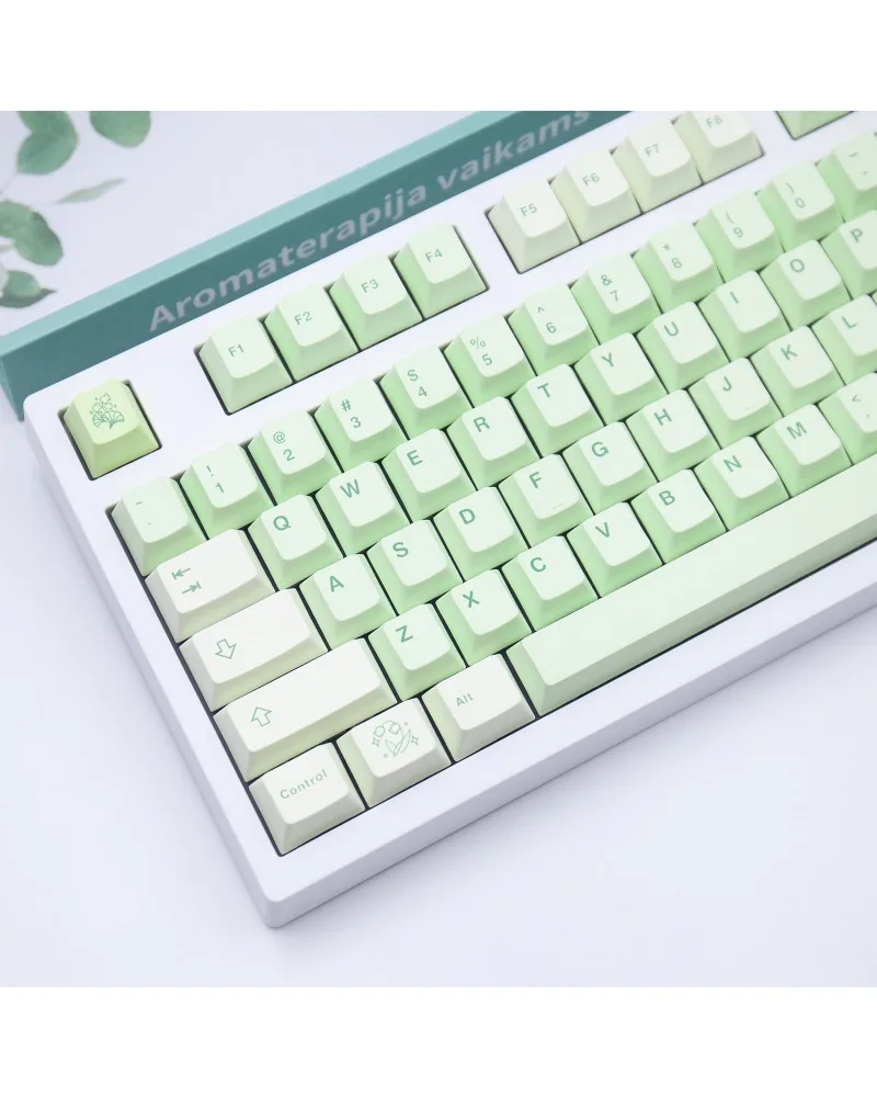 

Keycaps PBT Split Spaces Factory Height 64/68/75/82/87/98 Keycaps Personal style trend