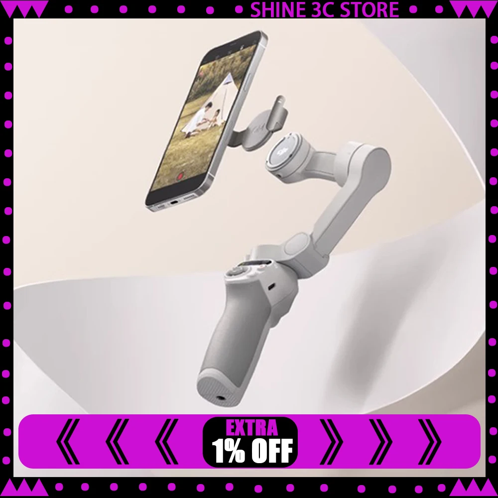

DJI Osmo Mobile SE OM Handheld Pan/tilt Stabilizer Portable Foldable Smart Follow-up Anti-shake Mobile Phone Selfie Artifact 8