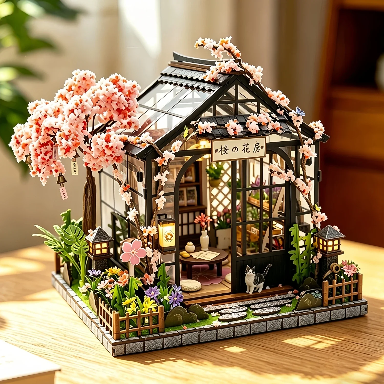 diy-wooden-spring-sakura-greenhouse-cottage-miniature-dollhouse-3d-puzzle-assembly-model-kits-for-adults-birthday-gifts-toys