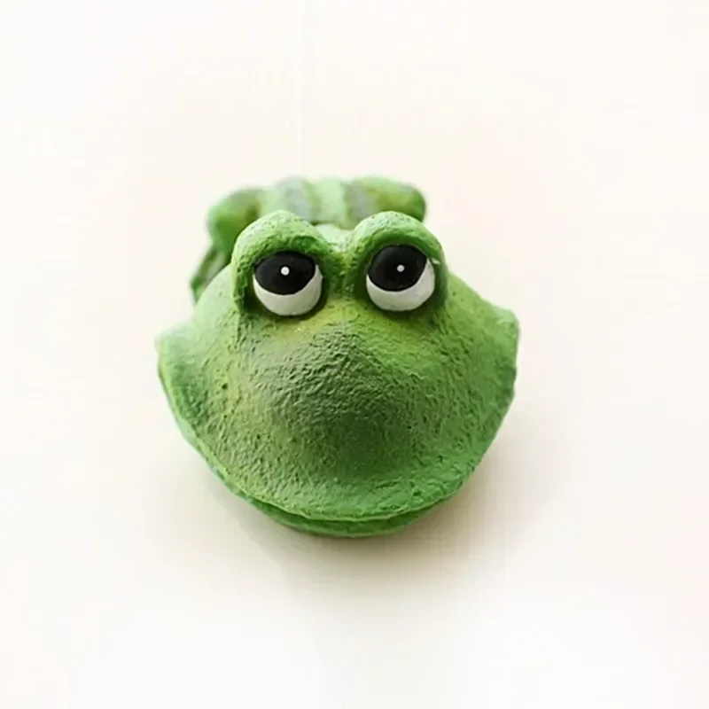 Frog Shape Aquarium Air Stone Air Bubble Stone Bubbling Air Pump  Fish Tank Decoration Ornament