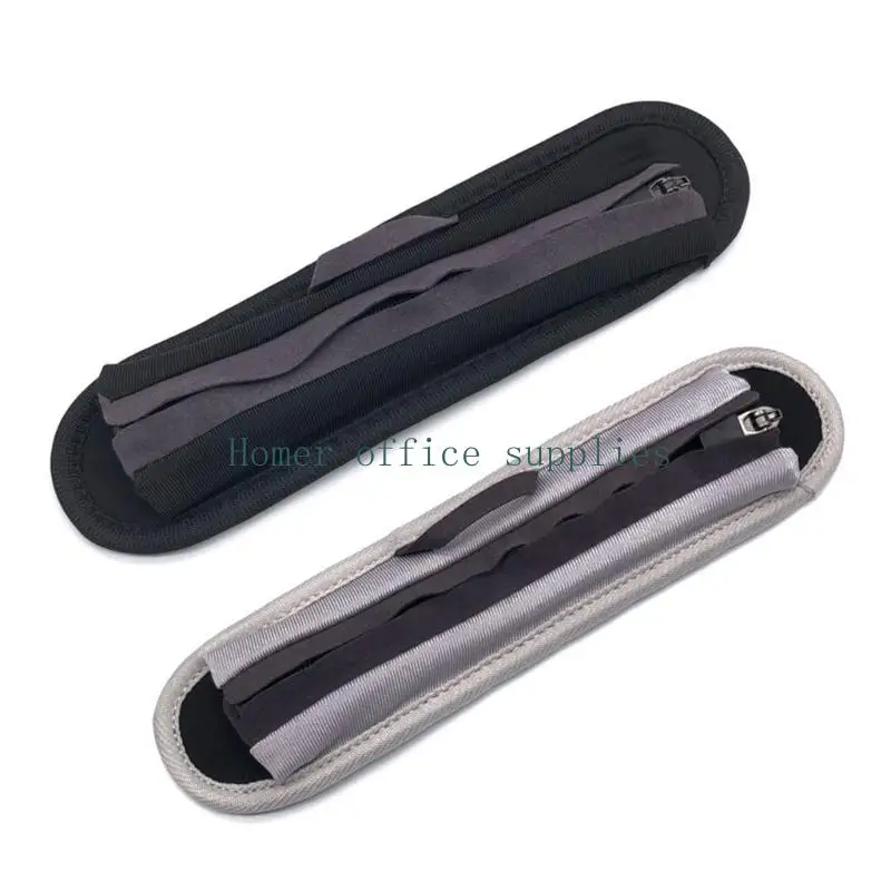 K43B Bantalan Bantalan Ritsleting Penutup Ikat Kepala Pengganti untuk Edifier W820NB W860NB SOLO2 SOLO3 Headset