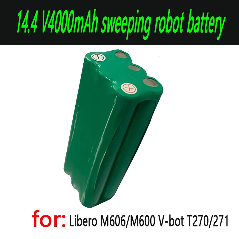 

Сменная батарея 14,4 V ni-mh 4000mAh для Devil 0606004 M606 для V-M600/M606 V-botT270 / 271