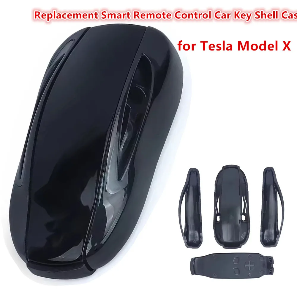 

Replacement for Tesla Model X Smart Remote Control Car Key Shell Case Housing Fob for Tesla Model X