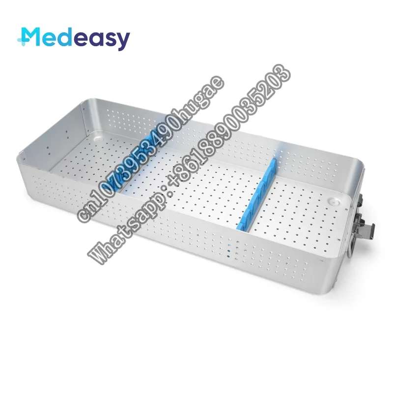 Sterilization box medic,Laparoscopic Sterilization Container, Laparoscopic Instruments Disinfection Box