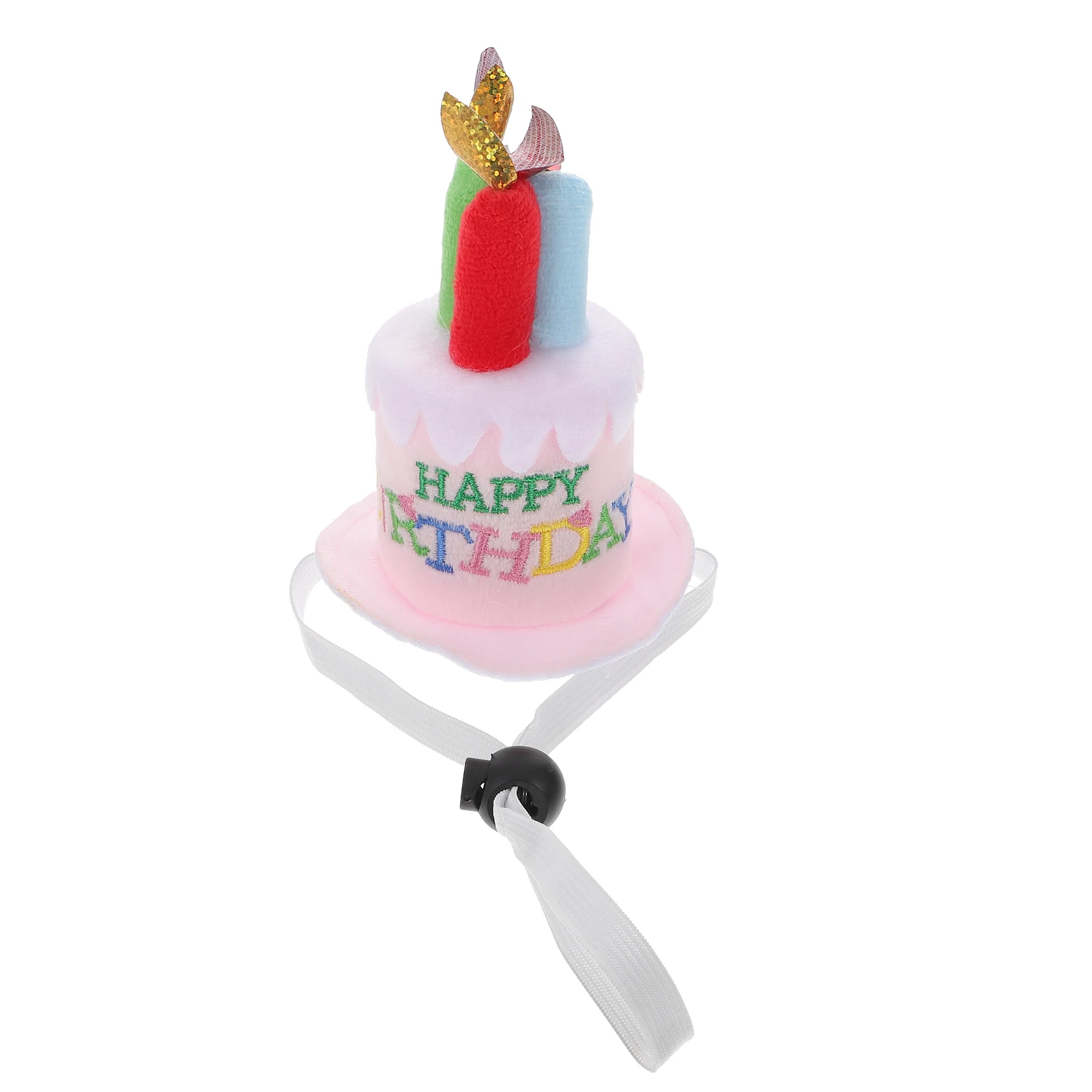 

Birthday Cake Hat Candles Happy Birthday Party Costume Photo Props Adult Kids Fits Celebration Accessories Festive Hats
