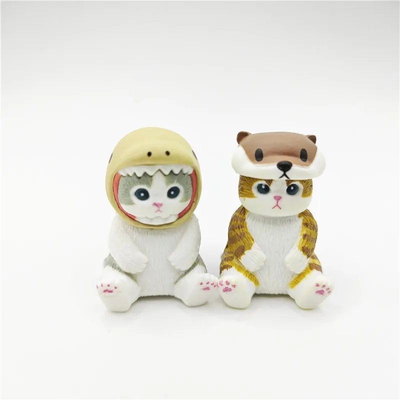 Marine Life Sitting Series Cat Wealth Octopus Penguin Model Children's Toy Pendant Christmas