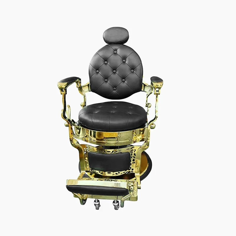Spot retro barber chair antique chair wholesale hair salon hair cutting   can put down oil head barber shop