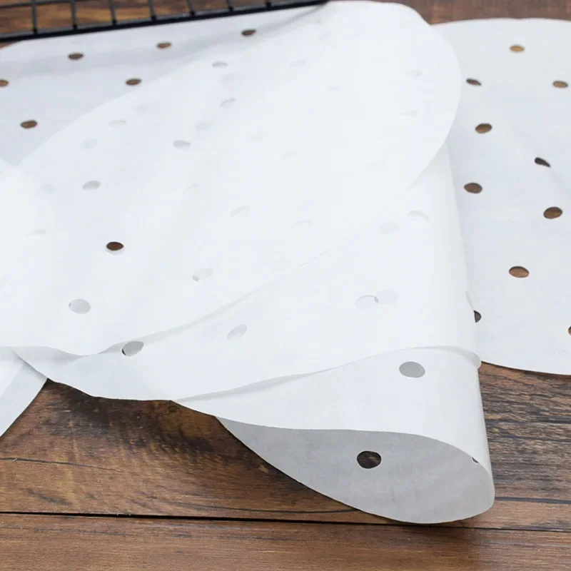 400 sheets 4/5/6inch Burger Patty Paper For Hamburger Press Machine Food Grade Bamboo Nonstick Oil Absorbing Burger Paper view 5