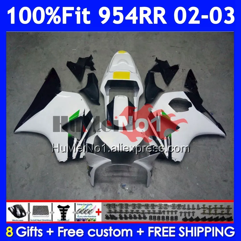 Body For HONDA CBR900RR CBR 900 954 RR CBR900 CC CBR954 RR 58No.27 CBR 954RR 900RR CBR954RR 2002 2003 02 HANNSpree 03 Fairing