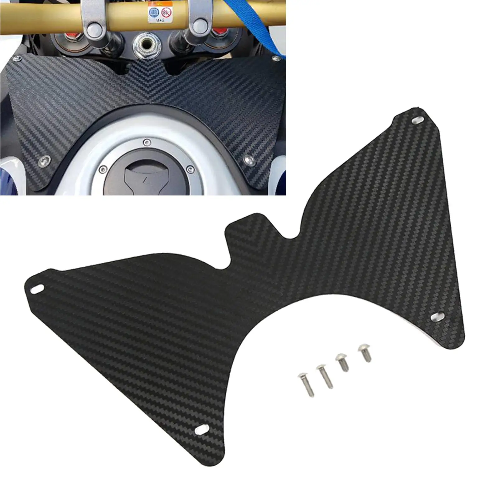 New Motorcycle Updraft Deflector for CRF 1000L , Black, 370x200mm