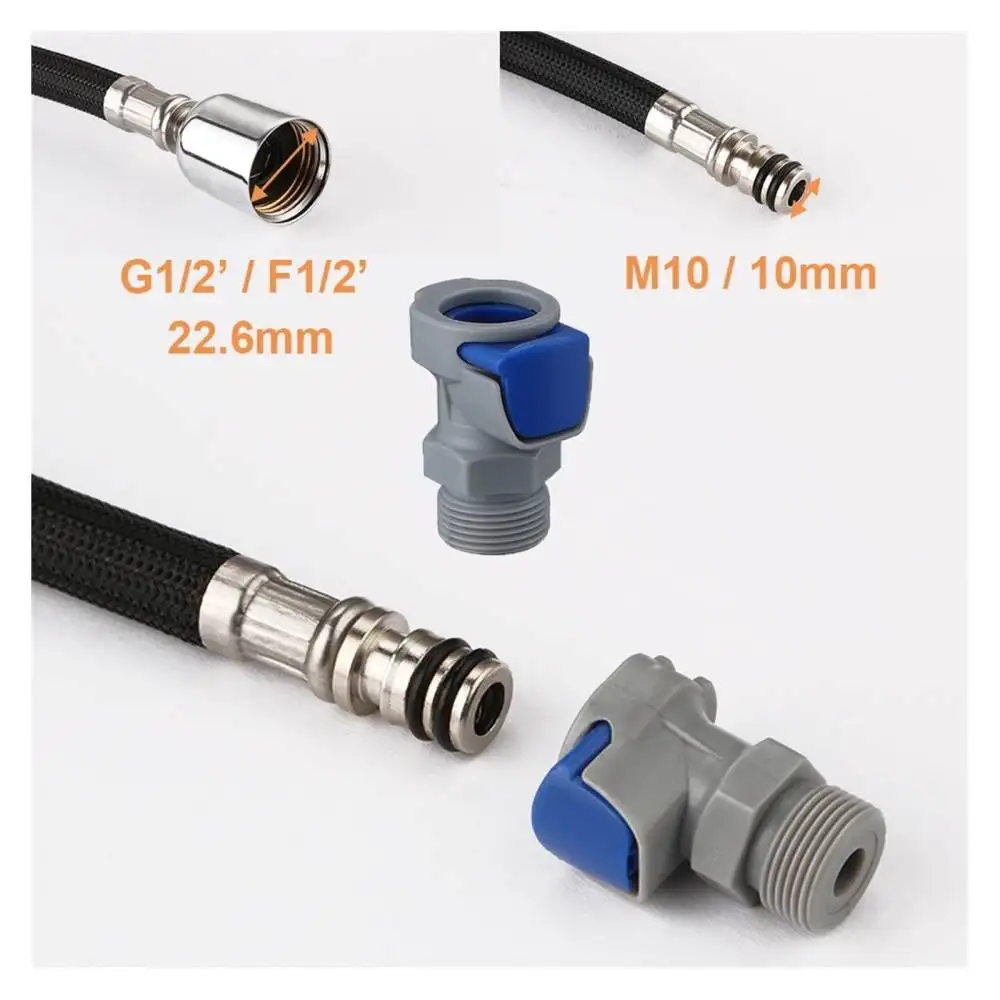 Kitchen Basin Faucet Spray Hose Replacement PEX Inner Tube Pull Out Extension Pipe For Sink Tap Durable Plumbing Part