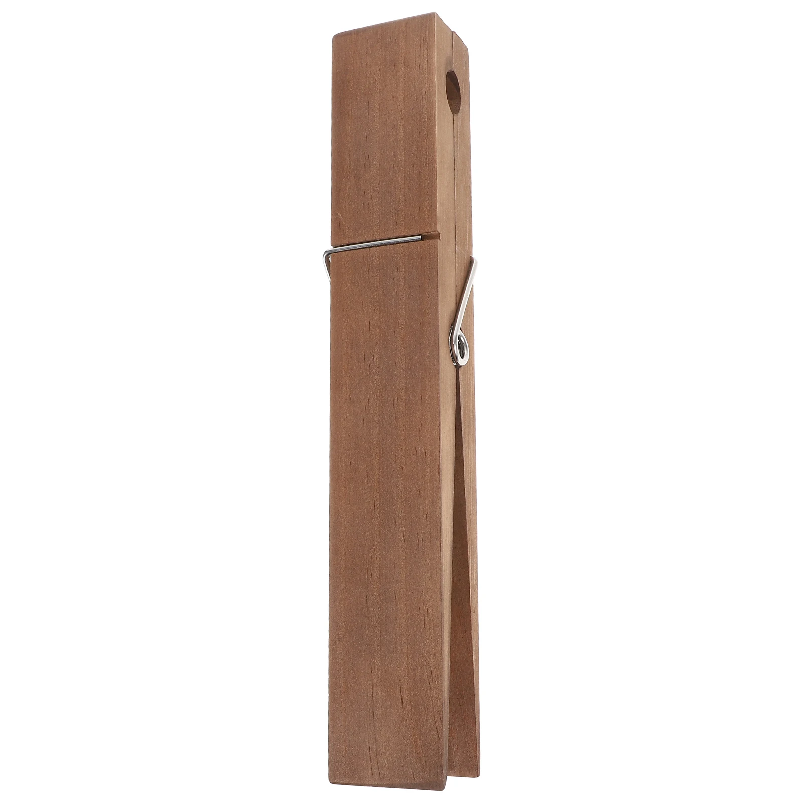 

Wooden Towel Rack Heavy Duty Giant Clothespin Wall Mounted Farmhouse Rustic Adhesive Bath Accessories