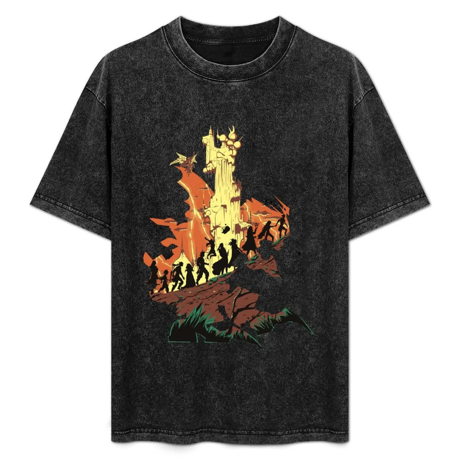 

UNFINISHED RUIN T-Shirt Festival Short Sleeve T-Shirt