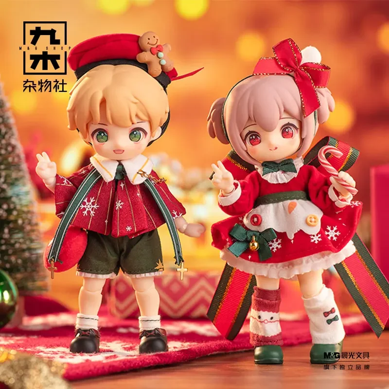 New Nagi Christmas Kindergarten Wish Party Series 1/12 Bjd Toys Kawaii Anime Action Figure  Surprise Dolls Girls Gift