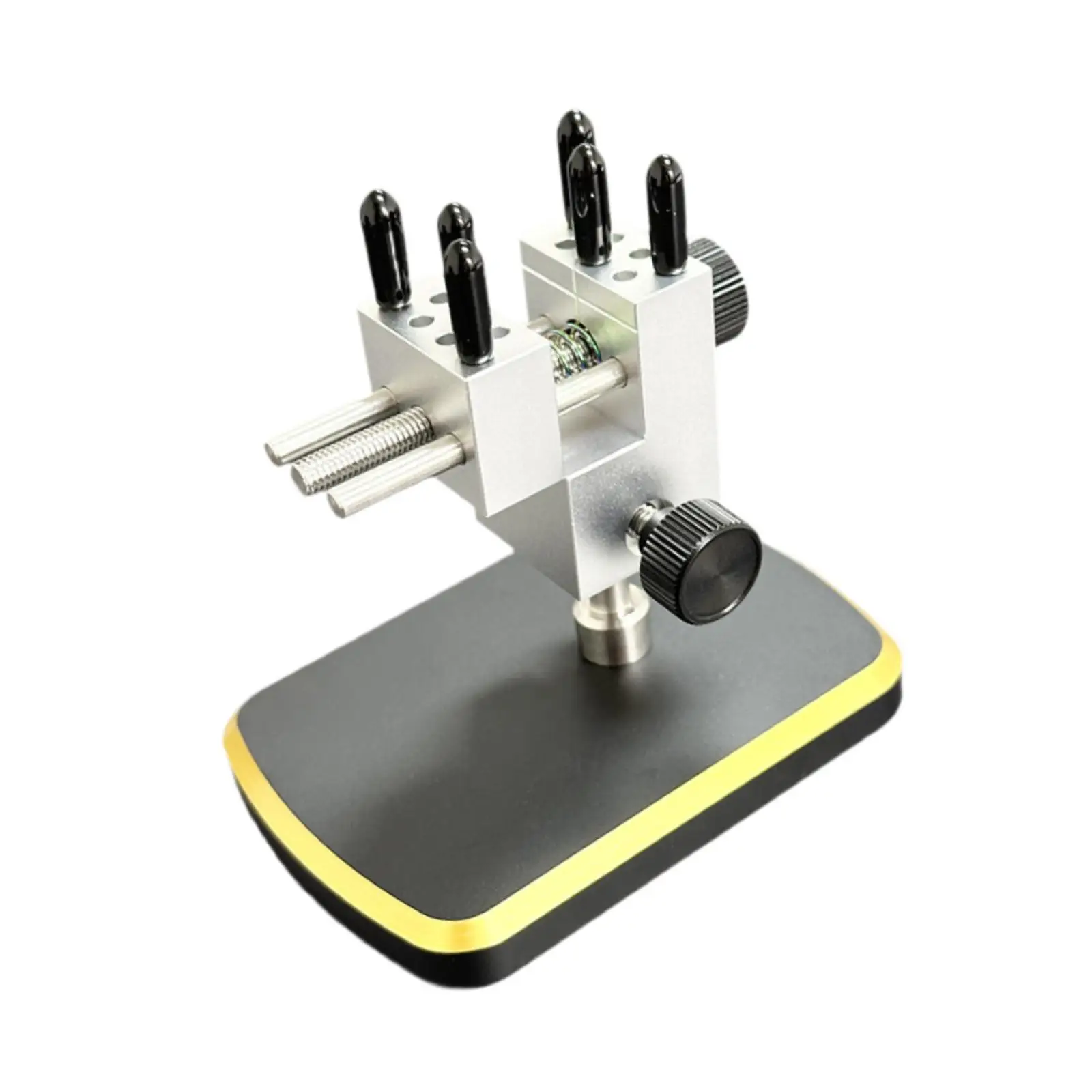Mini Bench Vise Rotating Table Clamp Small Workbench Tool for Electronics Repair and Hobby Crafts Home Use