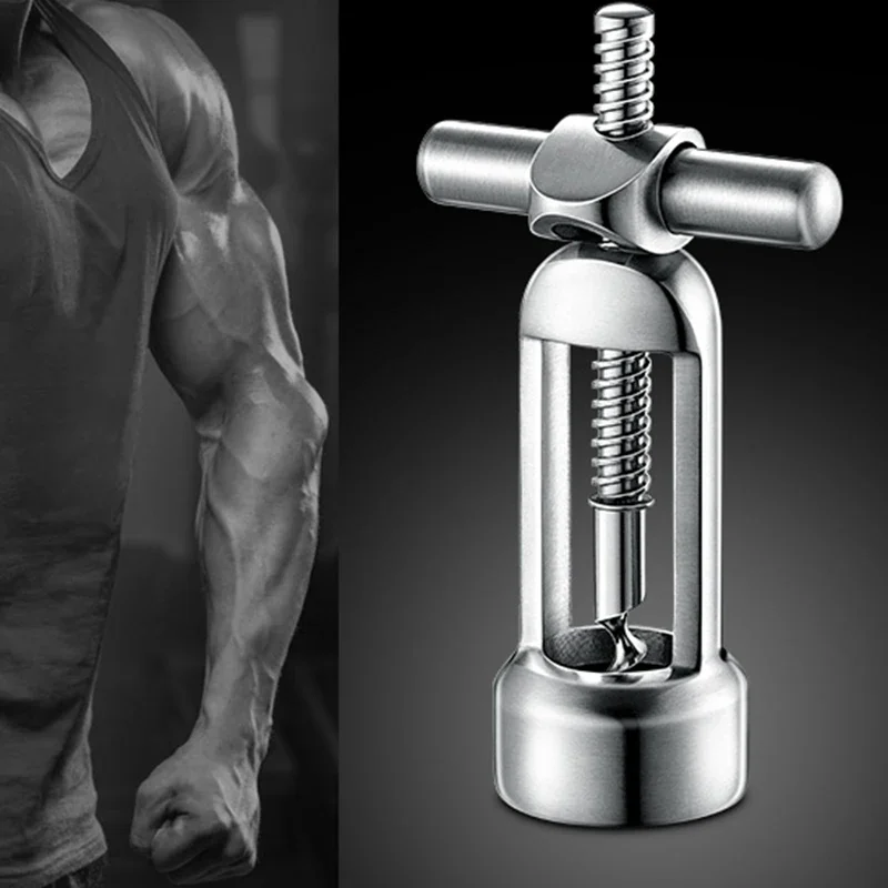 1/3Pcs 304 Stainless Steel Wine Bottle Opener, Leverage Design Corkscrew for Red Wine - Kitchenware Bar Tools 3