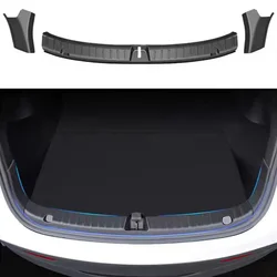 Trunk Cover for ABS Storage Cushion Accessory Tesla Model Y Anti-Scratch Pad Rear Cargo Threshold Bumper Auto Parts